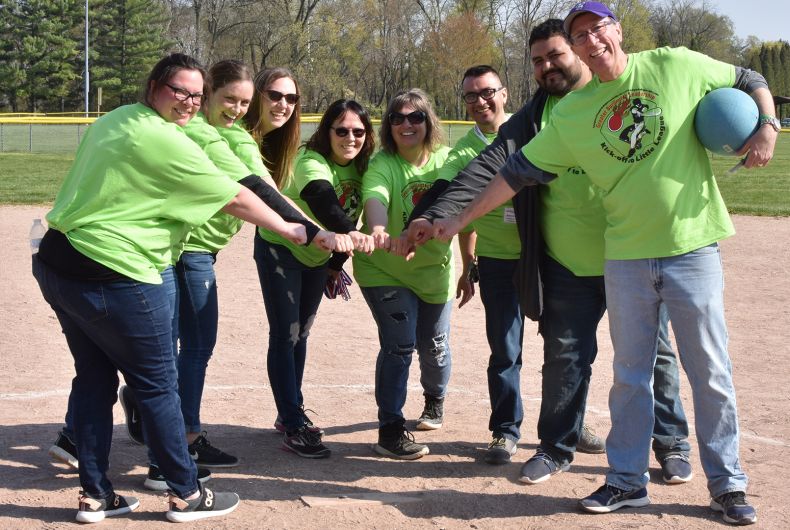 2020-2021 Class Project class, Kick off to Little League Kickball Tournament