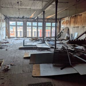 thumbnail image of Construction inside a building