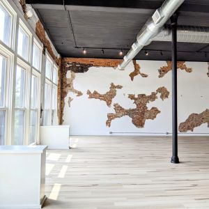 thumbnail image of The walls inside an empty building