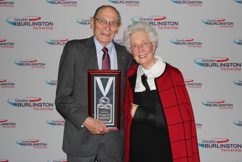 Annual Dinner Emmy Winner Milt and Laurie Paule