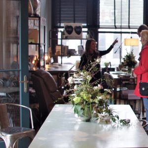 thumbnail image of People standing in a store
