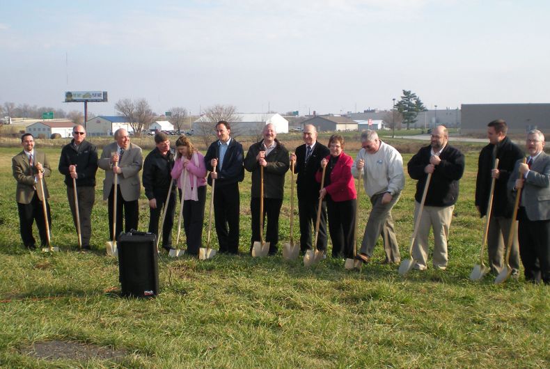 Burlington Trailways Groundbreaking