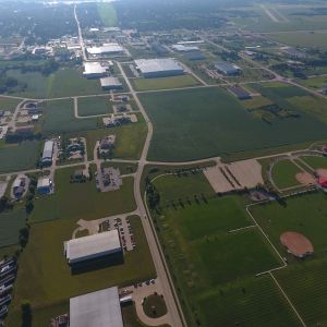 thumbnail image of A bird's eye view of Flint Ridge Business Park