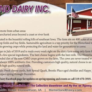 thumbnail image of Hinterland Dairy Member of the Month