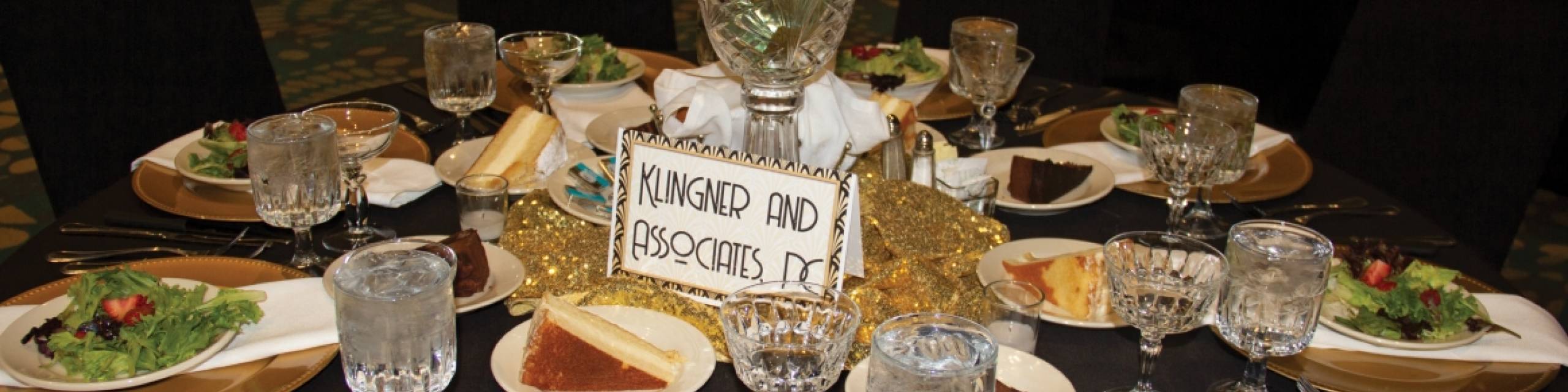 Fancy event table setting