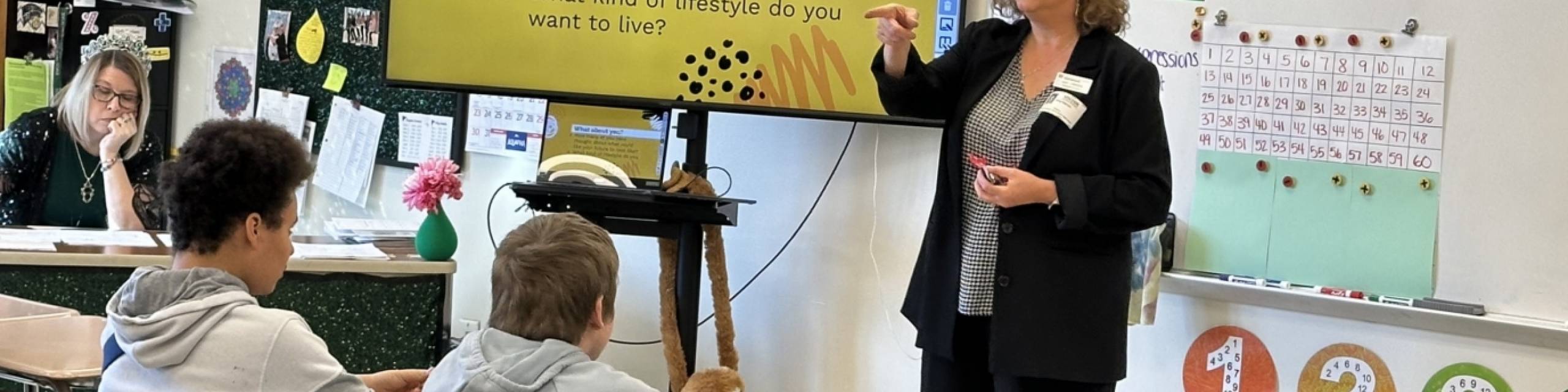 CEO in the classroom