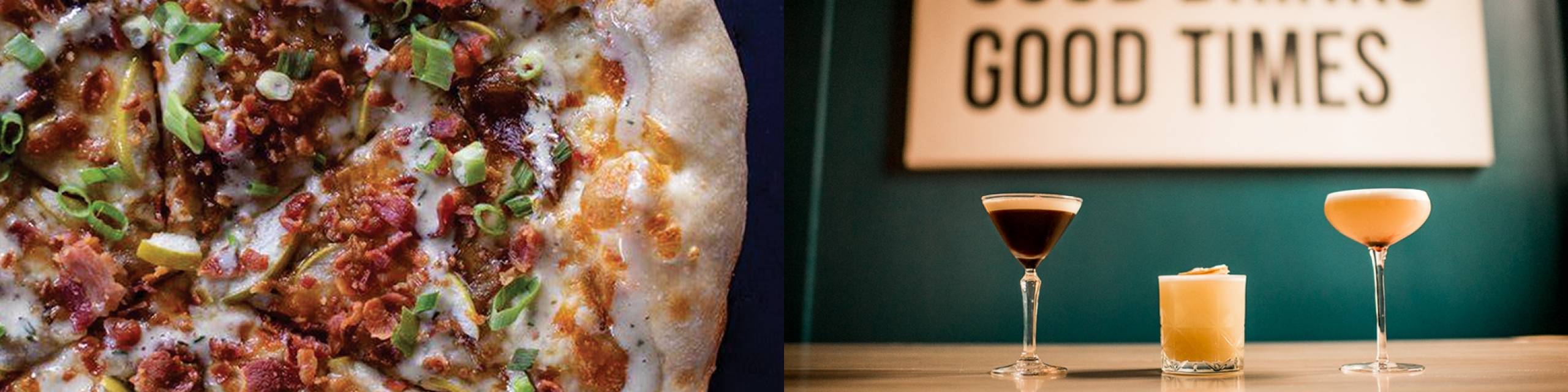 collage of food images